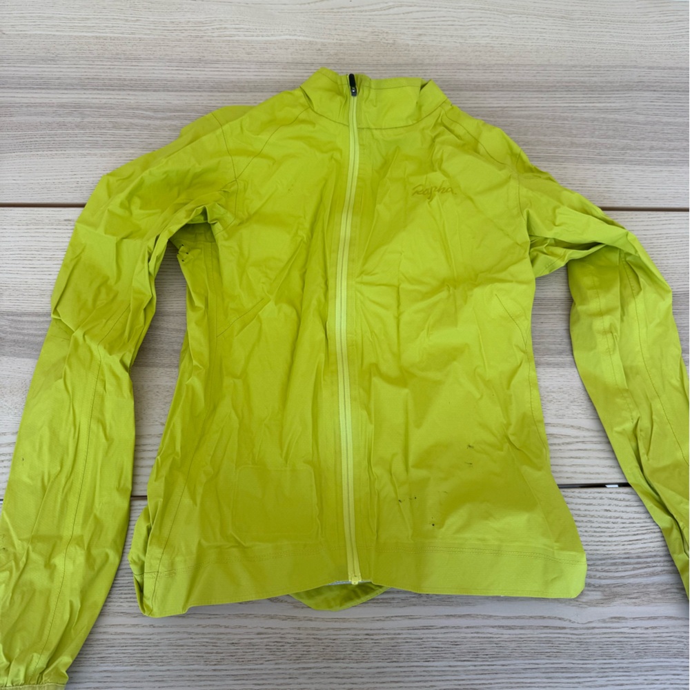 Rapha Neon Yellow Cycling Jacket